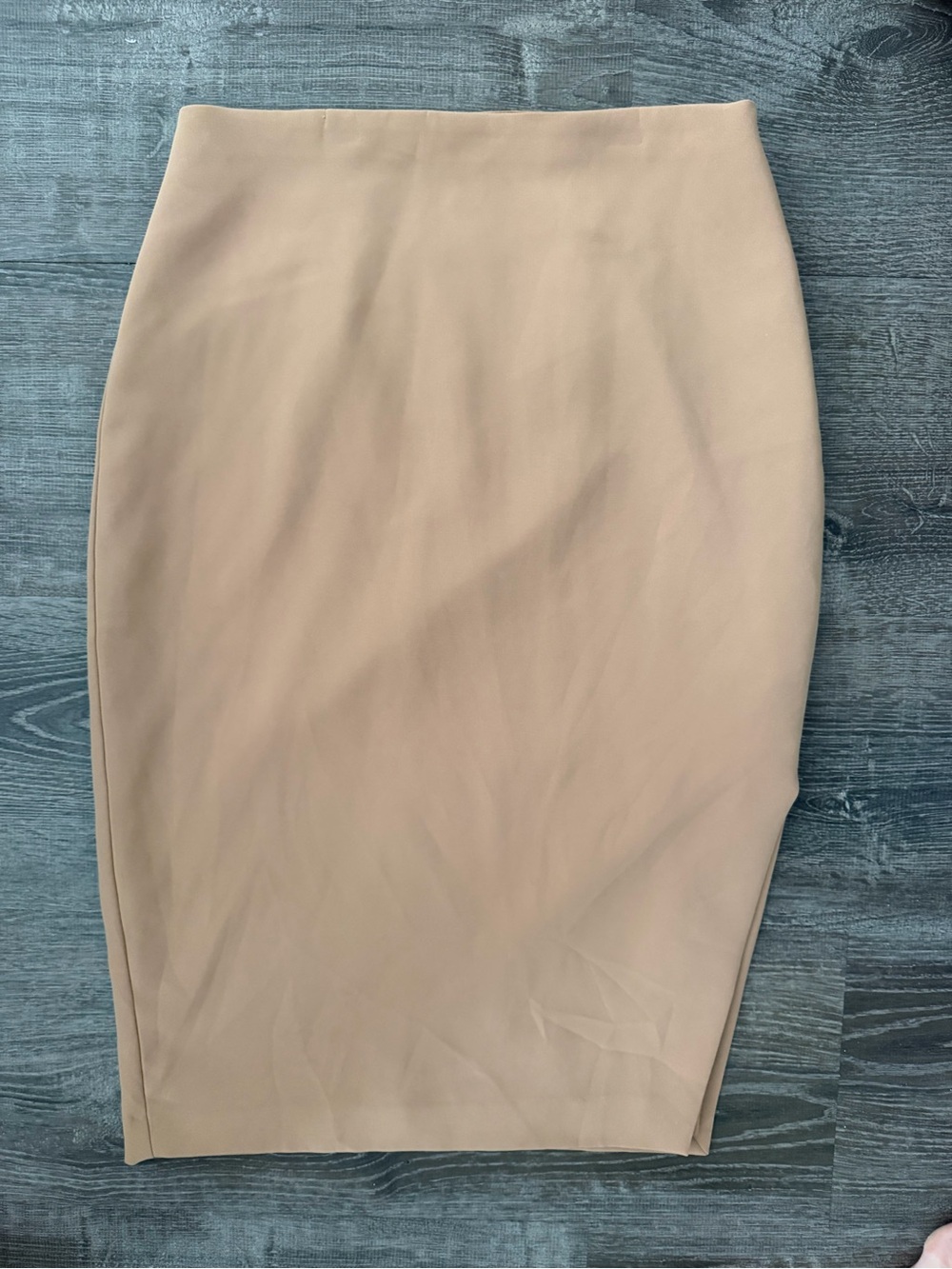 Express Beige Pencil Skirt